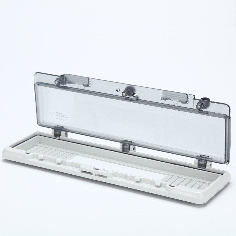 2-18 virzienu slēdža slēdža caurspīdīgs aizsargapvalks IP67 ūdensnecaurlaidīgs kastes ekranēšanas slēdža loga aizsargpārsegs