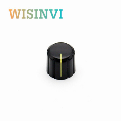 10KOM Plastična kapica gumba Promjer 15 mm Visina 13,5 mm Potenciometar Encoder gumb Unutarnja rupa u obliku cvijeta 6 mm