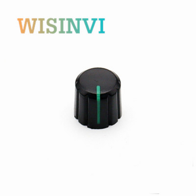 10KOM Plastična kapica gumba Promjer 15 mm Visina 13,5 mm Potenciometar Encoder gumb Unutarnja rupa u obliku cvijeta 6 mm