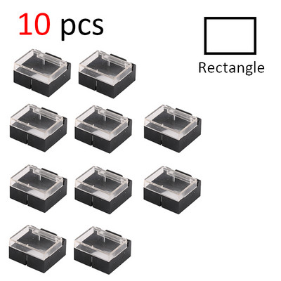 1/5/10 kom. Plastična prozirna zaštitna torbica Pravokutni kvadratni poklopac za prekidače s tipkama
