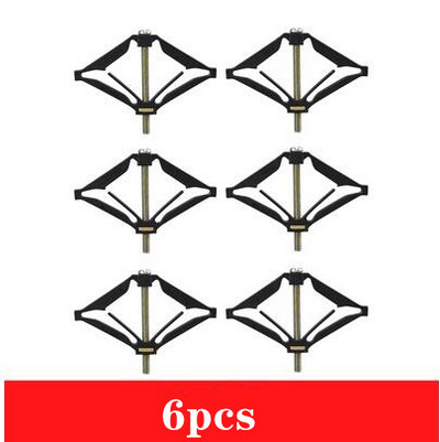 10 komplekti kuumakasseti parandaja 86 mm tüüp tume kasti seinakontakti ühenduslüli Lüliti alumine kasti tugi Fikseeritud vardaga elektritarvikud