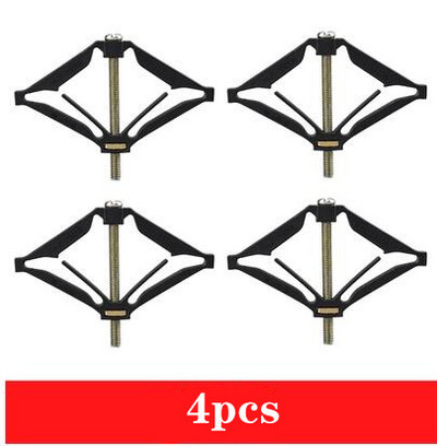 10 komplekti kuumakasseti parandaja 86 mm tüüp tume kasti seinakontakti ühenduslüli Lüliti alumine kasti tugi Fikseeritud vardaga elektritarvikud