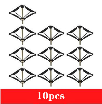 10 komplekti kuumakasseti parandaja 86 mm tüüp tume kasti seinakontakti ühenduslüli Lüliti alumine kasti tugi Fikseeritud vardaga elektritarvikud