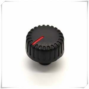 5 komada plastične duge ručke, ručka za cvijet, promjer 21 mm, visina 19 mm, ručica potenciometra, unutarnja rupa u obliku zupčanika 6 mm