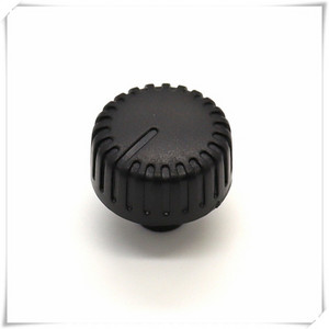 5 komada plastične duge ručke, ručka za cvijet, promjer 21 mm, visina 19 mm, ručica potenciometra, unutarnja rupa u obliku zupčanika 6 mm