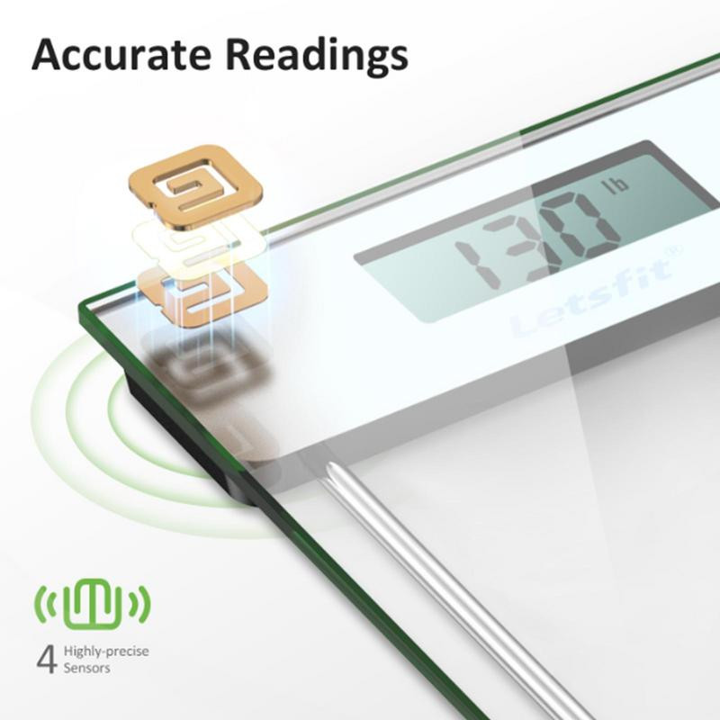 Vaga za tjelesnu masnoću Visokoprecizna tjelesna vaga Digitalna kupaonska vaga Vaga za tjelesno vaganje 6 mm Digitalna kupaonska vaga