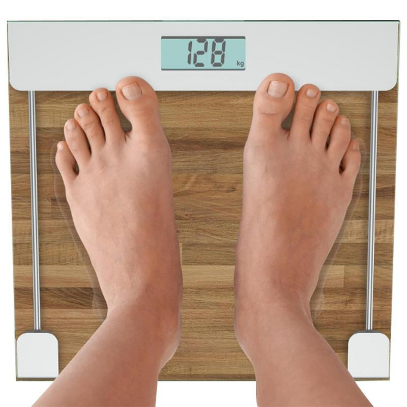 Vaga za tjelesnu masnoću Visokoprecizna tjelesna vaga Digitalna kupaonska vaga Vaga za tjelesno vaganje 6 mm Digitalna kupaonska vaga