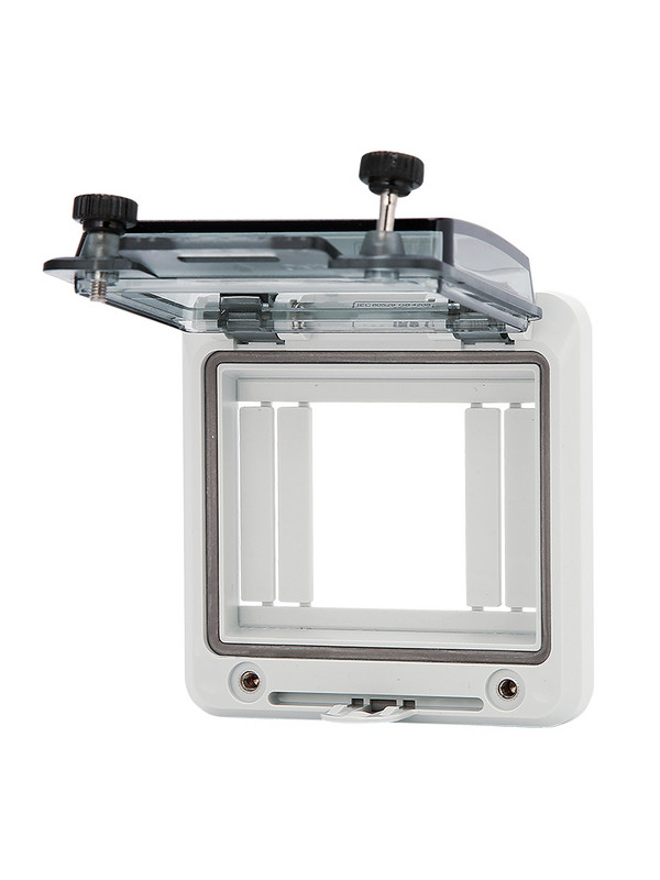 2-24 virzienu jauns caurspīdīgs aizsargloga pārsegs IP67 sadales kārbas slēdža aizsargloga pārsegu var aizslēgt