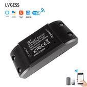 Tuya Smart Switch Wifi Breaker Moudule Home Improvement Automation 10A Relay Light Switch Modified Pcs Smart life Timing Aleax