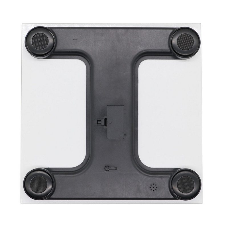 Digitalna talijanska govorna vaga za tjelesnu težinu s velikim LCD-om za slabovidne, velika staklena ultra tanka vaga TSC10-20-IT