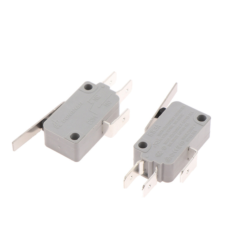 2Pcs KW3A Mikroprekidač vrata mikrovalne pećnice 125V/250V 16A Normalno otvoreni prekidač J11 Dropshipping