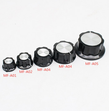 5 бр. MF-A01 MF-A02 MF-A03 MF-A04 MF-A05 Копче за потенциометър WH118/WX050 Електронен въртящ се превключвател 6 мм