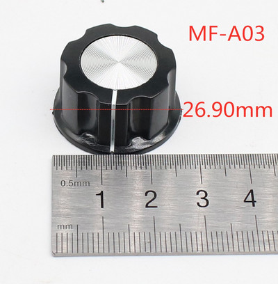 5tk MF-A01 MF-A02 MF-A03 MF-A04 MF-A05 potentsiomeetri nupp WH118/WX050 pöördlüliti elektrooniline 6mm