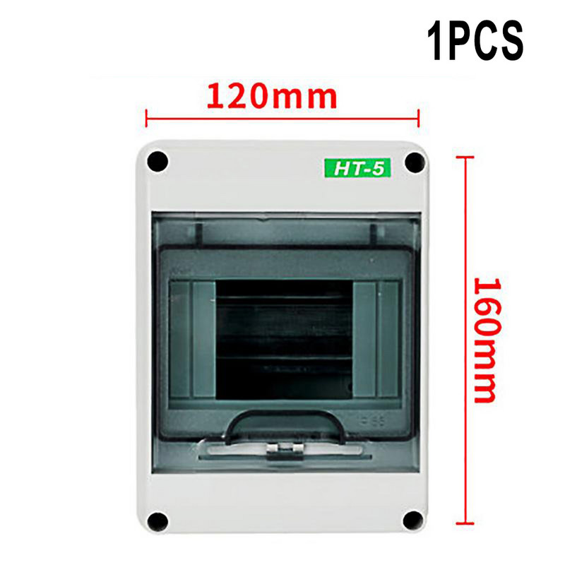 Drošinātāju slēdžu kārba 2/5/8 virzienu ūdensnecaurlaidīga putekļu necaurlaidīga garāžas mini patērētāju liesmas slāpētāja IP65 drošinātāju kārba mājas slēdžu rīki