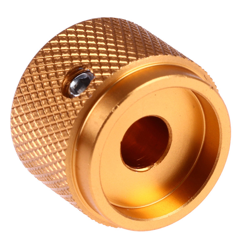 Čvrsti strojno obrađeni metalni aluminijski rotacijski enkoder Potenciometar Gumbi prekidača za glasnoću Gumb za kontrolu glasnoće pojačala