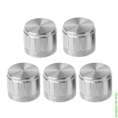 2022. gada jaunais 5gab 21 x 17 mm alumīnija rotējošās vadības potenciometra pogas elektroniskais komponents