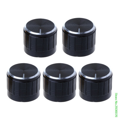 2022. gada jaunais 5gab 21 x 17 mm alumīnija rotējošās vadības potenciometra pogas elektroniskais komponents