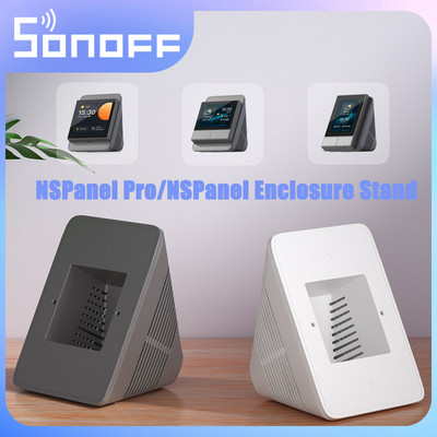SONOFF NSPanel Pro/NSPanel Enclosure Stand PC V0 Лесно инсталиране Мътно сиво Бяло за избор Действа като часовников термостат