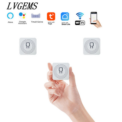 Tuya 16A Wifi viedslēdža slēdža modulis atbalsta divvirzienu APP balss releja taimeri Google mājas 110V 220V pārtraucēju Alexa Siwtch