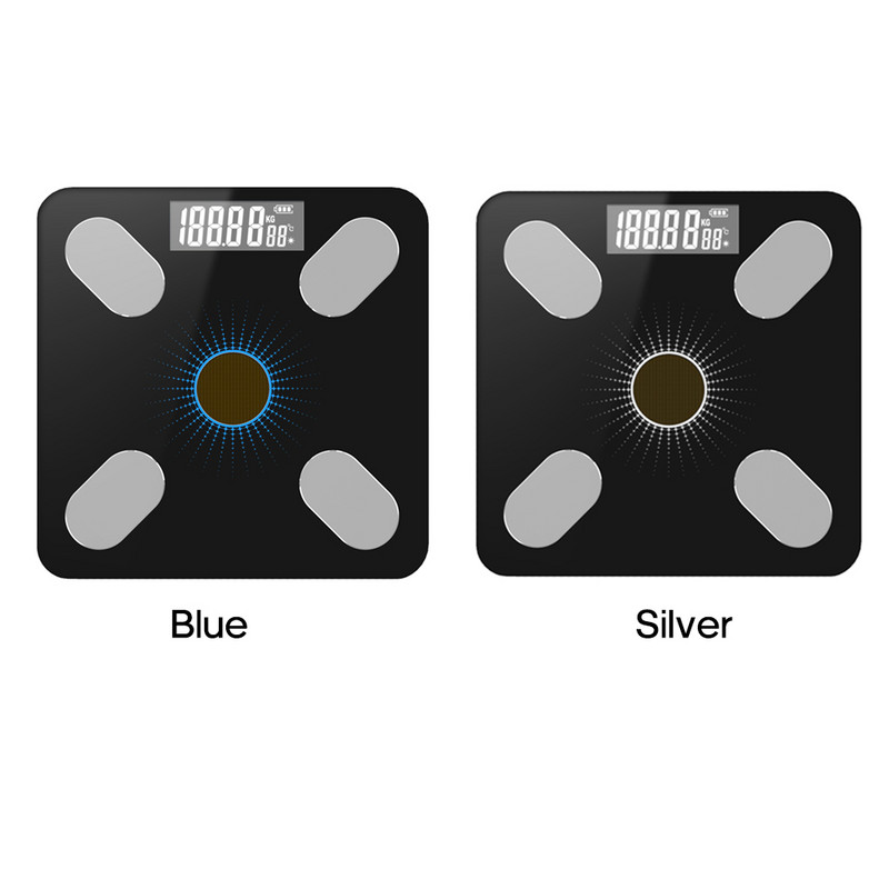 Intelligentne keharasvakaal BT elektrooniline digitaalne kaalukaal keha koostise analüsaator nutitelefoni rakendusega