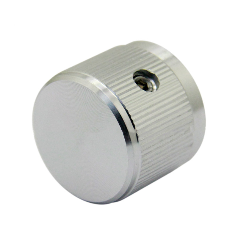 2 gab. 21 * 17 * 6 mm alumīnija sakausējuma potenciometra vadības poga, skaļuma regulēšanas poga Audio elektriskā ģitāras basa skrūve, tips 21 x 17 mm (dh)