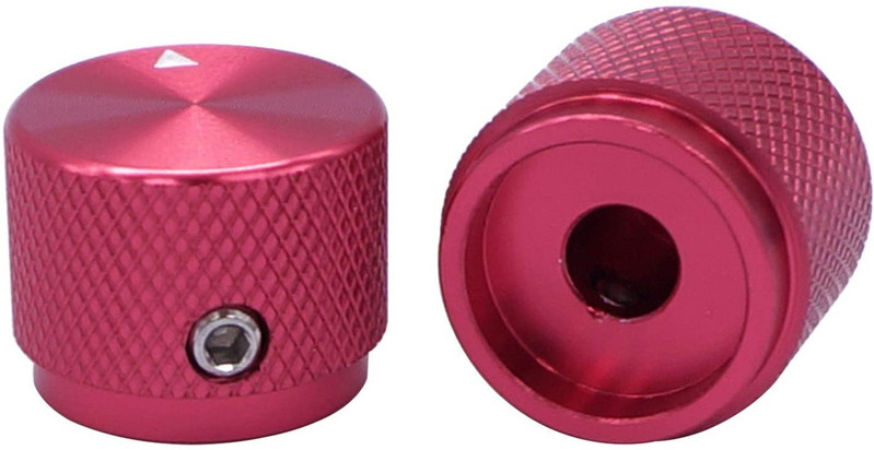 2 gab 20 x 15,5 mm (diametrs x augstums) 6 mm vārpstas alumīnija rotējošās elektroniskās vadības potenciometra pogas skaļuma regulēšanas poga