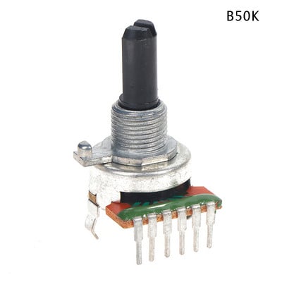 161 tip Dual Channel B10K B50K B100K pojačalo Woofer Balance potenciometar 6 stopa