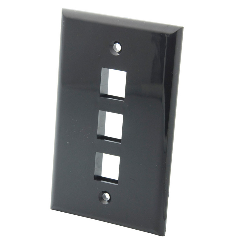 Solid Style 1 2 3 4 6 8 12 pordiga Keystone seinaplaat musta värviga