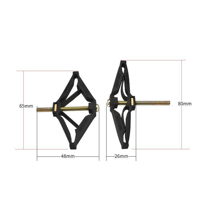 10 vnt 86 mm kasečių taisytojo tamsios dėžės remonto sraigtinis jungiklis senos lizdo dėžutės sienelės remonto dėžutės atraminio strypo elektriko priedai