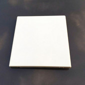 10kom 120 Tip četvrtaste Poklopna ploča Zidni prekidač Utičnica Prazna Poklopna ploča Bijela 120*117 mm