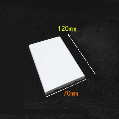 10kom 120 Tip četvrtaste Poklopna ploča Zidni prekidač Utičnica Prazna Poklopna ploča Bijela 120*117 mm