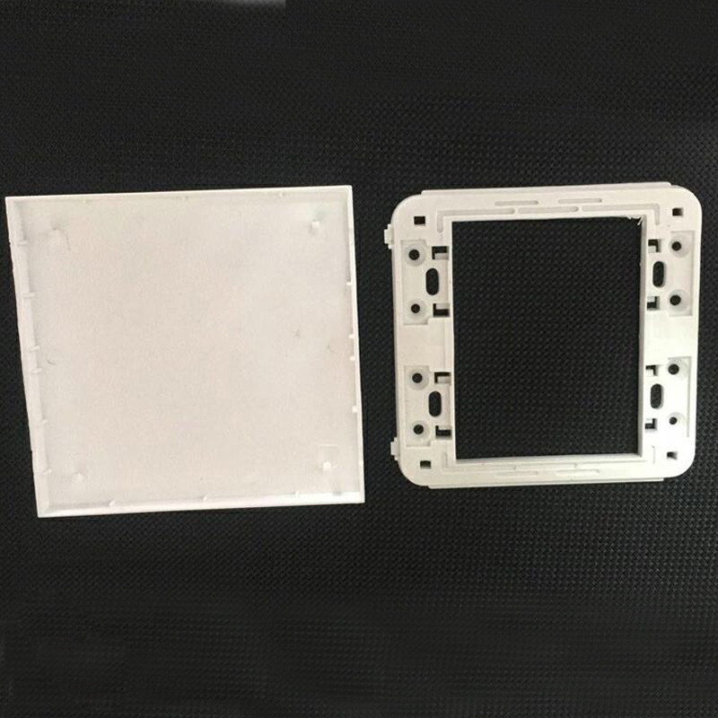 10kom 120 Tip četvrtaste Poklopna ploča Zidni prekidač Utičnica Prazna Poklopna ploča Bijela 120*117 mm