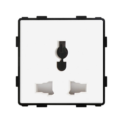 Bingoelec zidni prekidač za svjetlo Dijelovi staklene ploče Bijeli prekidači senzora dodira Funkcijski dijelovi EU električne utičnice Dio utičnice