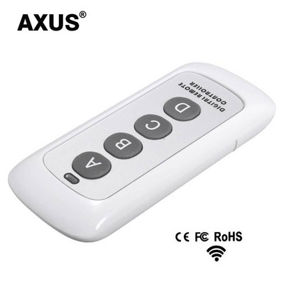 AXUS RF 433MHz ukse kaugjuhtimispult universaalne 4 võtmega garaaži kaugjuhtimispult Kloonimine elektrivärava kaugjuhtimispuldi paljundusvõti