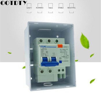 Водоустойчива електрическа разпределителна кутия Защитен калъф за домашен превключвател за 2-3/3-4 разпределителна монтирана на стена прекъсвача