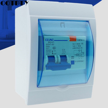 Водоустойчива електрическа разпределителна кутия Защитен калъф за домашен превключвател за 2-3/3-4 разпределителна монтирана на стена прекъсвача