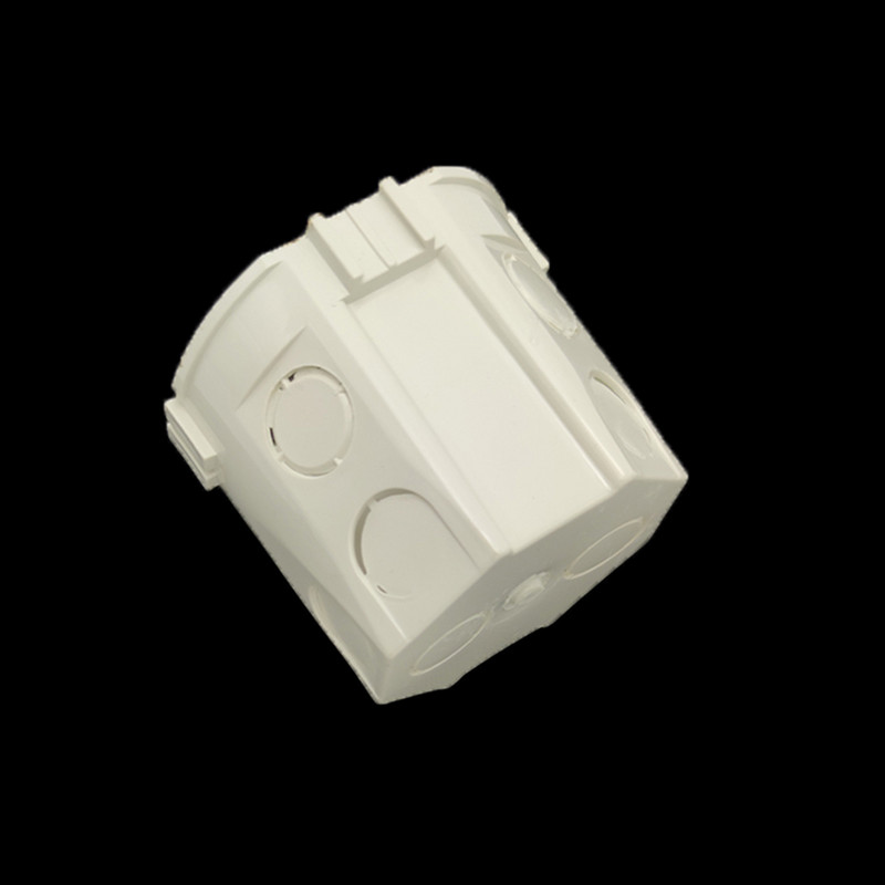 Storesnė medžiaga 86 tipas namų perjungimo skydelis termostato sieninis laikiklis Tarptautinis standartinis kasetinis tamsus montavimo dėžutė