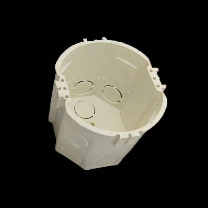 Storesnė medžiaga 86 tipas namų perjungimo skydelis termostato sieninis laikiklis Tarptautinis standartinis kasetinis tamsus montavimo dėžutė