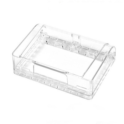 Pašlīmējoša ūdensnecaurlaidīga kārba 118 tipa universāla caurspīdīga slēdža ligzdas putekļu pārsegs vannas istabas virtuves kontaktligzdai šļakatām droša kaste