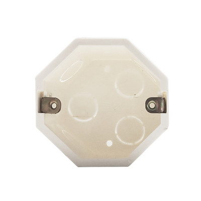 UBARO pistikupesa ja seinavalgusti lüliti paigaldamine varjatud kasti arvuti plastikust tulekindel materjal valge pind väljalaskeava ühenduskarp