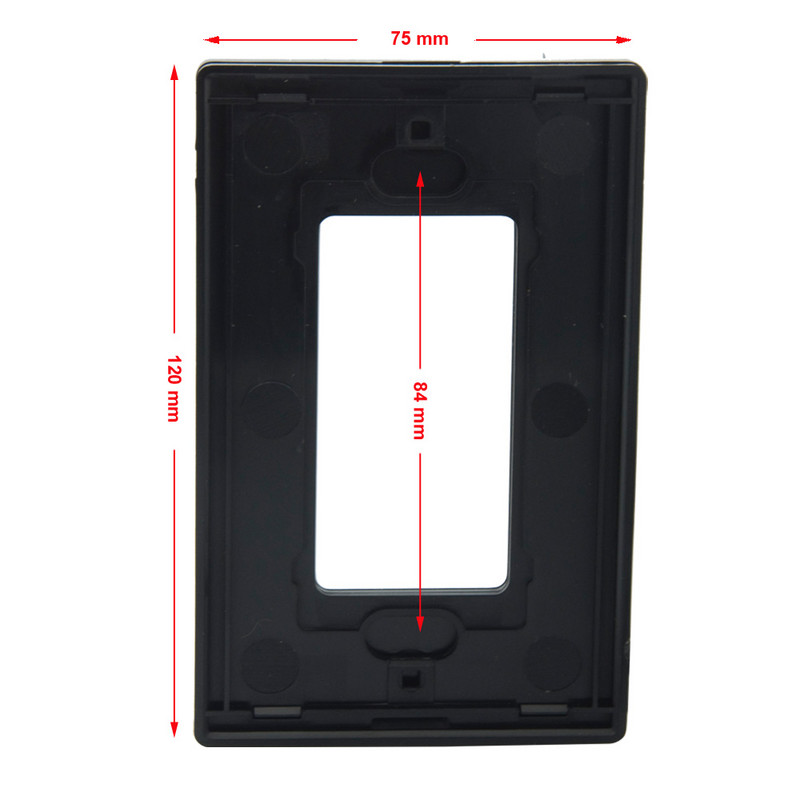 1 Gang 2 Gang 3 Gang No Screw USA stiilis seinaplaat