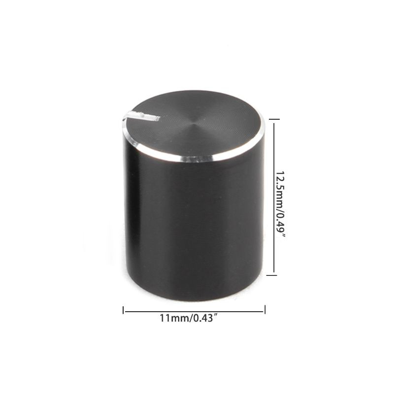 5 kom 11x12,5 mm rotirajući potenciometar s gumbom za kontrolu glasnoće za audio pojačalo Dropshipping