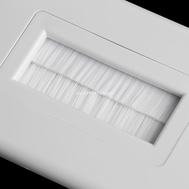 1 jednostruka čekinja Četka Zidna ploča Poklopac za umetanje Izlaz Montažna ploča Dropship