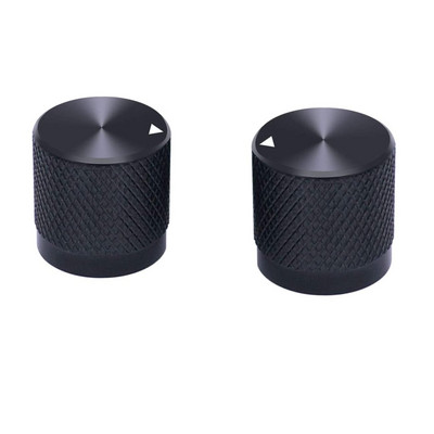 2 komada 17 x 17 mm (promjer x visina) 6 mm osovina Aluminijska rotacijska elektronička upravljačka ručica potenciometra Gumb za kontrolu glasnoće Gumb 17*17 mm