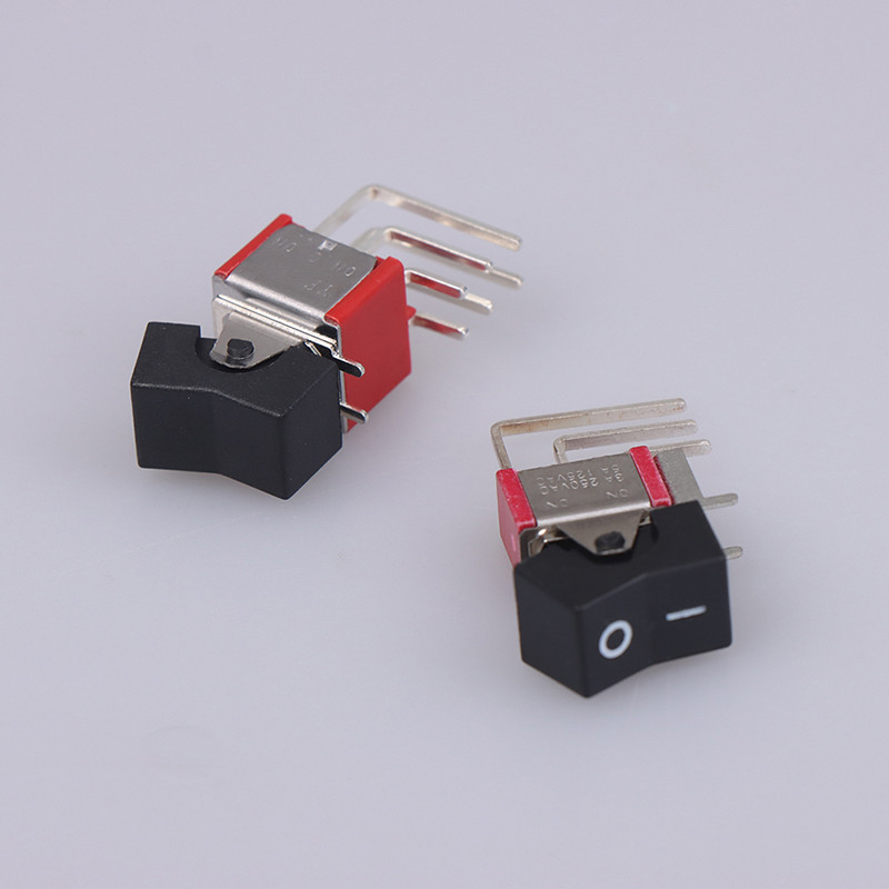 RLS-202-A4-00 Konektor klackalice brodski tip Gumb Klackalica Savijena stopala Bočni prekidač 6 stopa 2 brzine