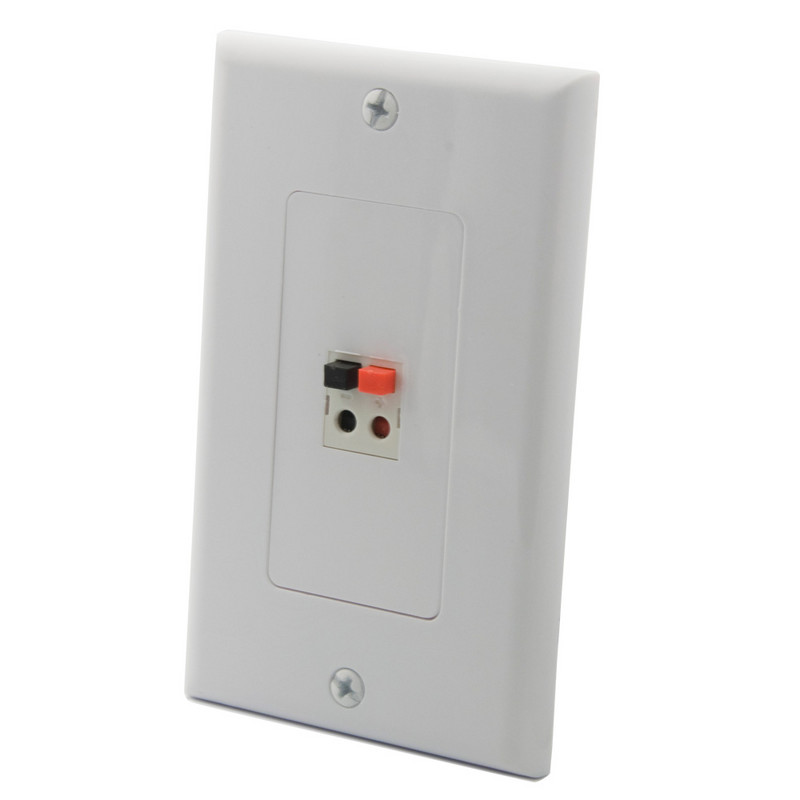 Bijelo/crna boja 1 Gang 1.0 Zidna ploča zvučnika zvučne kutije Banana