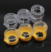 Hädaseiskamisnupu kaitsekate isekleepuv mitte-eemaldatav läbipaistev avariilüliti nupu ümmargune klapp