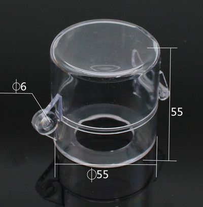 Hädaseiskamisnupu kaitsekate isekleepuv mitte-eemaldatav läbipaistev avariilüliti nupu ümmargune klapp