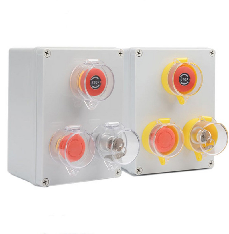 Hädaseiskamisnupu kaitsekate isekleepuv mitte-eemaldatav läbipaistev avariilüliti nupu ümmargune klapp