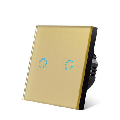 1/2/3Gang Smart Switch EU Wifi Smart Touch Light slēdža panelis Nav nepieciešams neitrāls vads Atbalsts Alexa Google mājas tālvadības pults